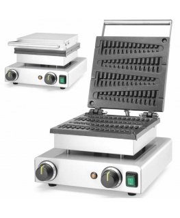 Waffle machine Lolly waffle maker for waffles on a stick for 4 waffles - Hendi 212165