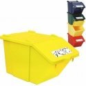 MEVA Sukraunamas atliekų rūšiavimo konteineris - geltonas, 45L MEVA Sukraunamas atliekų rūšiavimo konteineris - geltonas, 45L