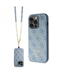 Guess Crossbody 4G Metal Logo Back Case for Apple iPhone 15 Pro