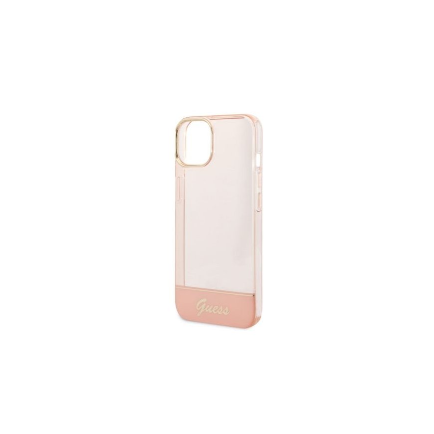 Guess PC|TPU Camera Outline Translucent Case