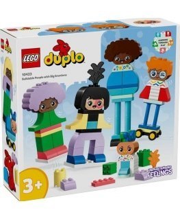 LEGO® DUPLO® Konstruojami emocijų žmogeliukai (10423)
