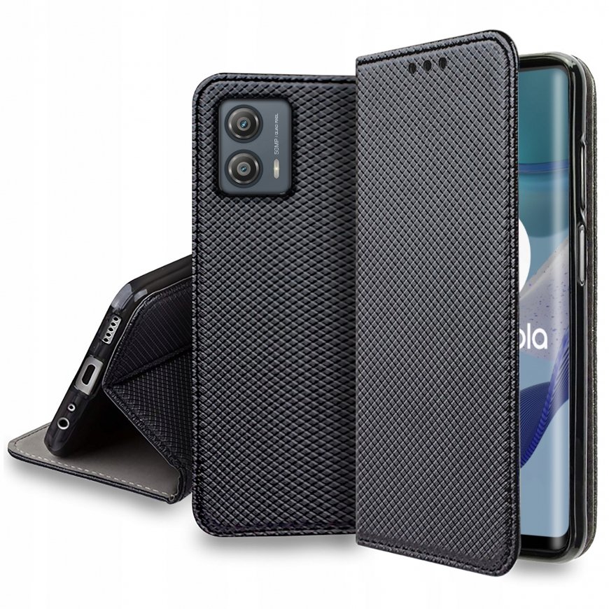 Etui Smart Magnet book Motorola MOTO G73 5G złoty|gold – 2