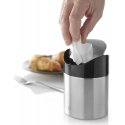 Table waste basket with hinged lid made of stainless steel, diam. 95mm - Hendi 440711 Table waste basket with hinged lid made of stainless steel, diam. 95mm - Hendi 440711