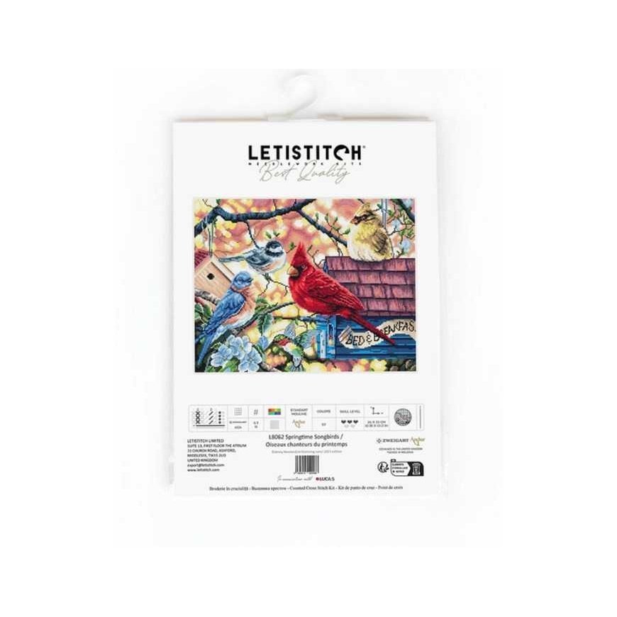 luca S Spring songbirds 33x26 cm SLETIL8062