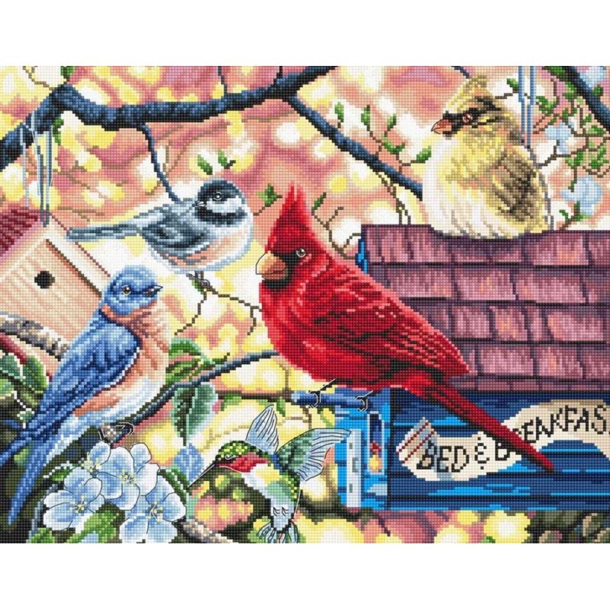 luca S Spring songbirds 33x26 cm SLETIL8062 – 2