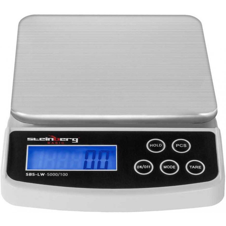 Kitchen scales Steinberg Systems Postal scales for parcels and letters SBS-LW-5000/100 up to 5kg / 0.1g – 2