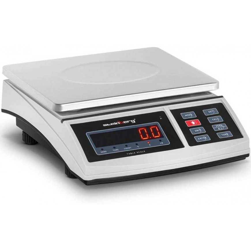 Kitchen scale Steinberg Systems Scale pocztowa platforma 21 x 27cm battery + power supply 15kg / 0.5g – 2