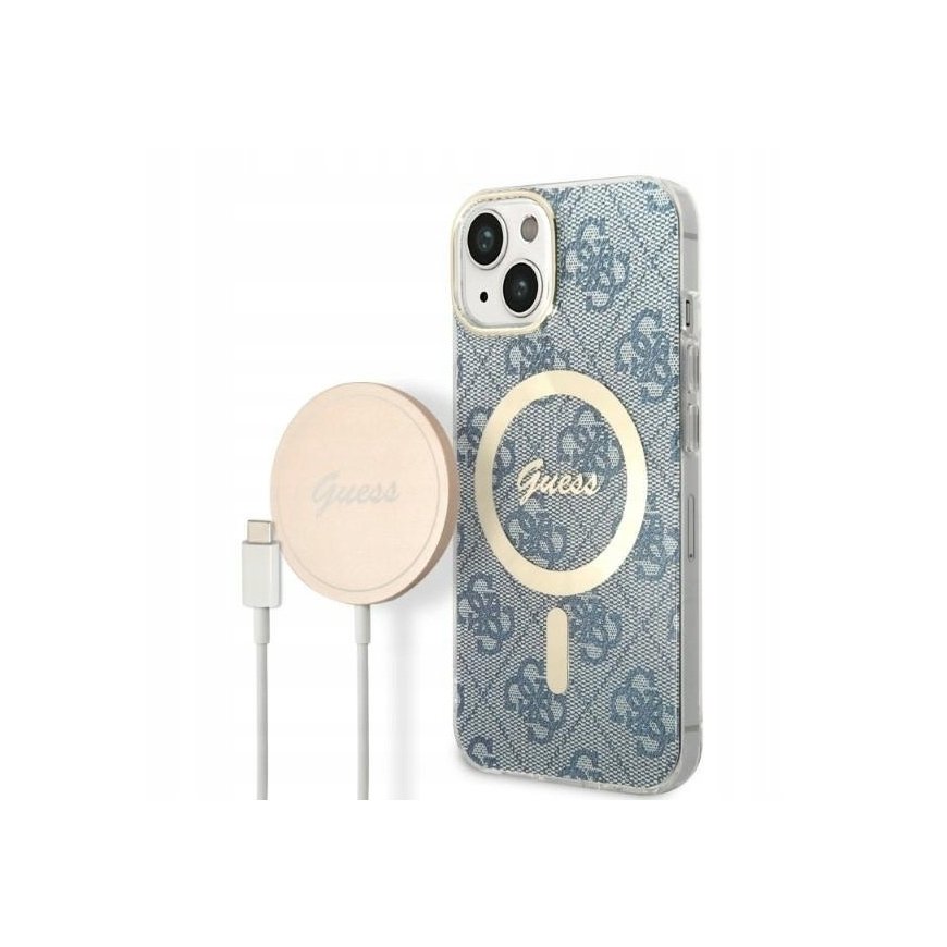 Zestaw Guess GUBPP12MH4EACSW Case+ Charger iPhone 12|12 Pro brąz – 2