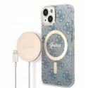 Zestaw Guess GUBPP12MH4EACSW Case+ Charger iPhone 12|12 Pro brąz