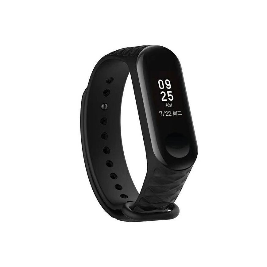 Beline pasek Mi Band 7|6|5 czarny|black ver2
