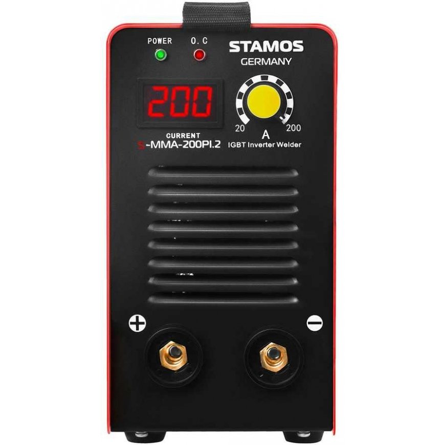 Stamos Germany Compact, reliable MMA IGBT Hot Start welding machine 200A 230V S-MMA-200PI.2 – 2