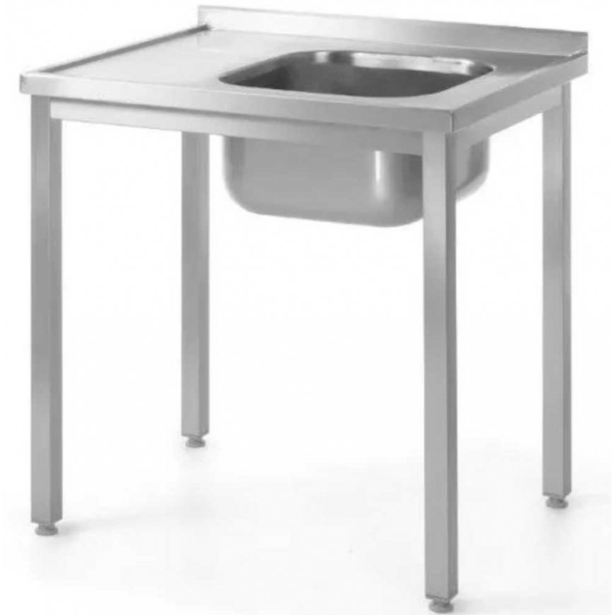 Hendi Fastened steel wall table with