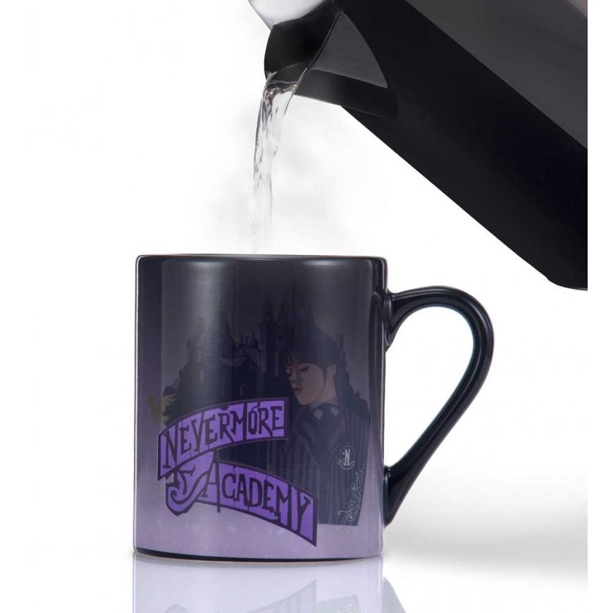 WEDNESDAY Mug with thermal image - Wednesday and Thing – 2