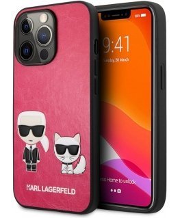 KLHCP13LPCUSKCP Karl Lagerfeld and Choupette PU Leather Case for