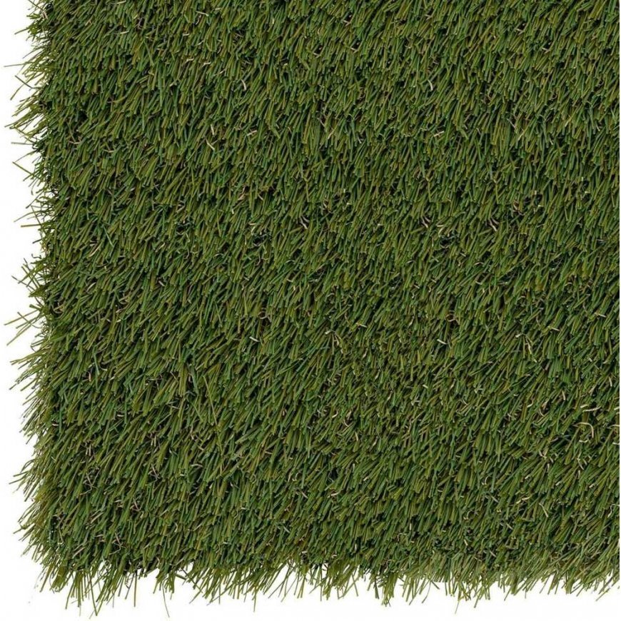 Hillvert Artificial grass for terrace, balcony, soft 30 mm 20/10 cm 100 x 100 cm – 3