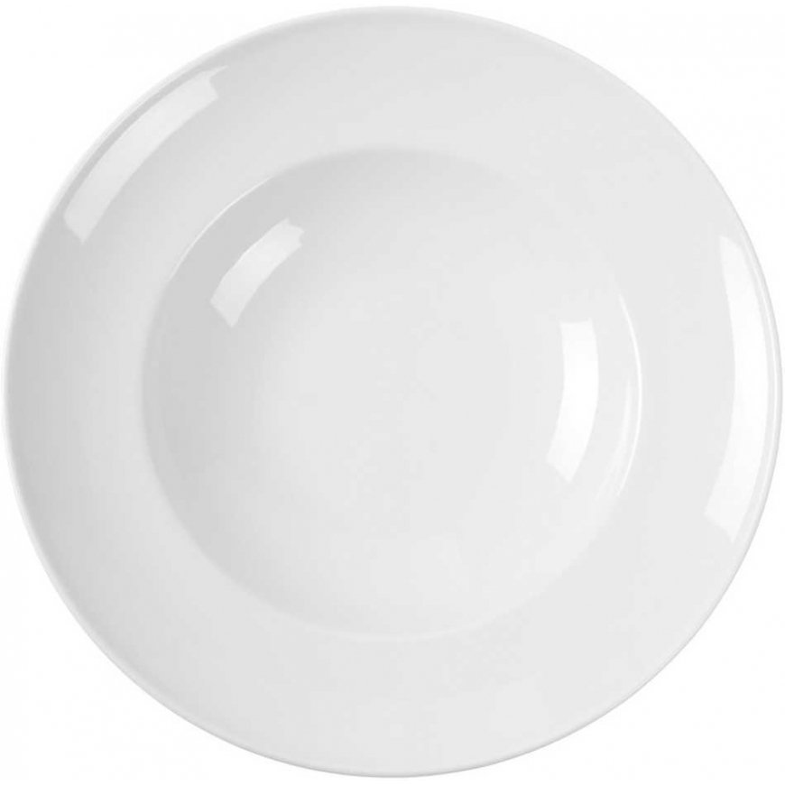 Talerz do macaroni spaghetti OPTIMA white porcelain śr. 260mm set 6szt. - Hendi 770948