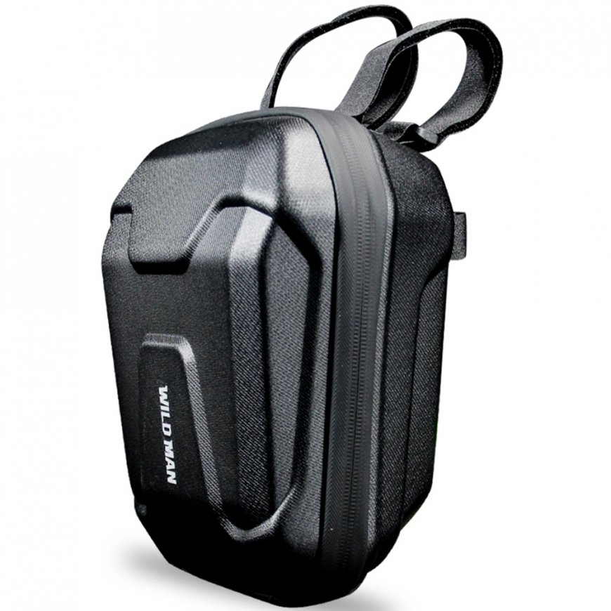 Etui|uchwyt na hulajnogę WILDMAN TS9 sakwa na ramę czarna|black – 2