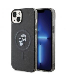 Karl Lagerfeld KLHMP15SHGKCNOK iPhone 15 6.1" czarny|black hardc