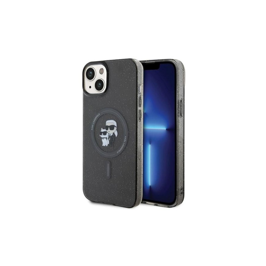 Karl Lagerfeld KLHMP15SHGKCNOK iPhone 15 6.1" czarny|black hardc