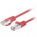 Patchcord kat.6 FTP 0.25m czerwony Fluke Passed Lanberg