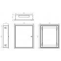 POTINKINIS KORPUSAS OMP-5 539 x 444 x 120 mm POTINKINIS KORPUSAS OMP-5 539 x 444 x 120 mm