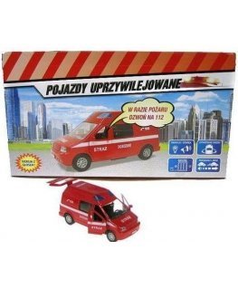 Hipo fire department van, light, sound - HKG077