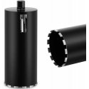 MSW Diamond drill bit for concrete, stone, 1 1/4'', length 400 mm, diameter. 180 mm