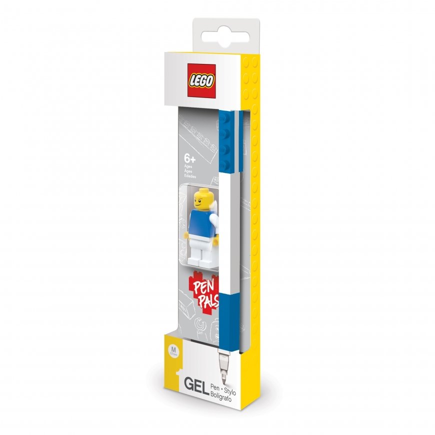 LEGO Długopis żelowy niebieski z Minifigurką