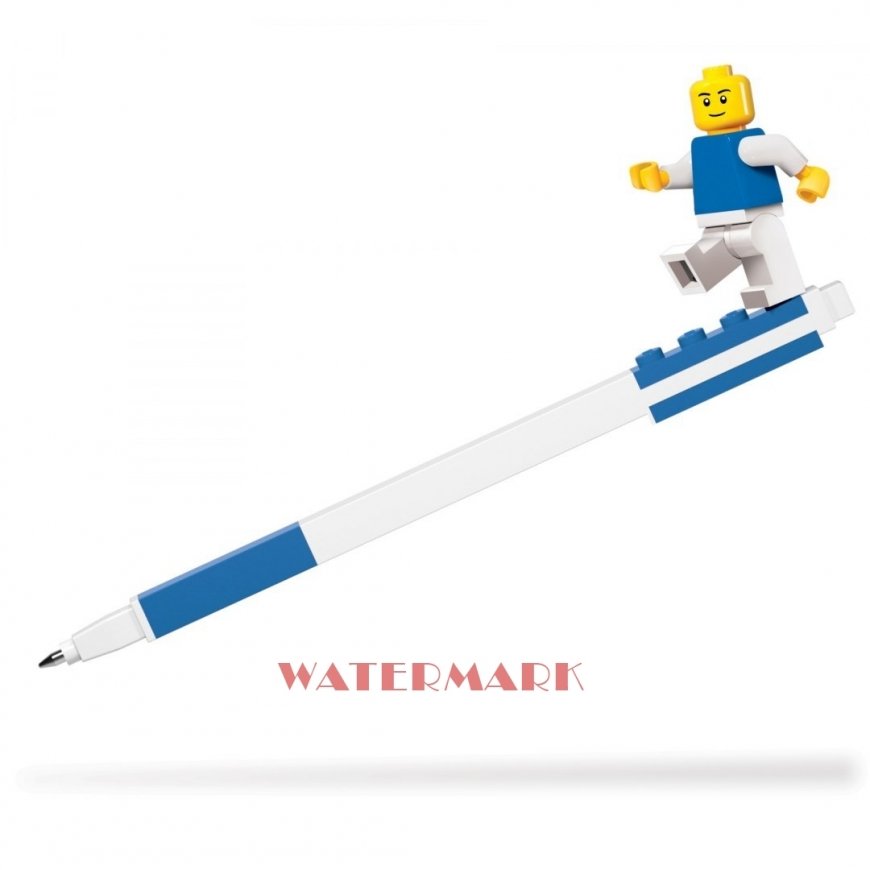 LEGO Długopis żelowy niebieski z Minifigurką – 2