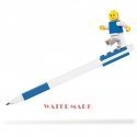 LEGO Długopis żelowy niebieski z Minifigurką LEGO Długopis żelowy niebieski z Minifigurką