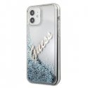 Guess GUHCP12SGLVSBL iPhone 12 mini 5,4" niebieski|blue hardcase