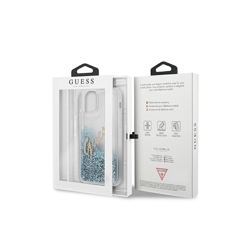 Guess GUHCP12SGLVSBL iPhone 12 mini 5,4" niebieski|blue hardcase – 2