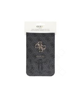 Guess PU G Cube Wallet Phone Bag Zipper Black