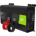 Green Cell Car Power Inverter 12-230V Pure Sine 1000W / 2000W with USB