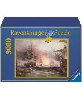 Ravensburger Bombardment of Algiers Dėlionė 9000 vnt Laivai