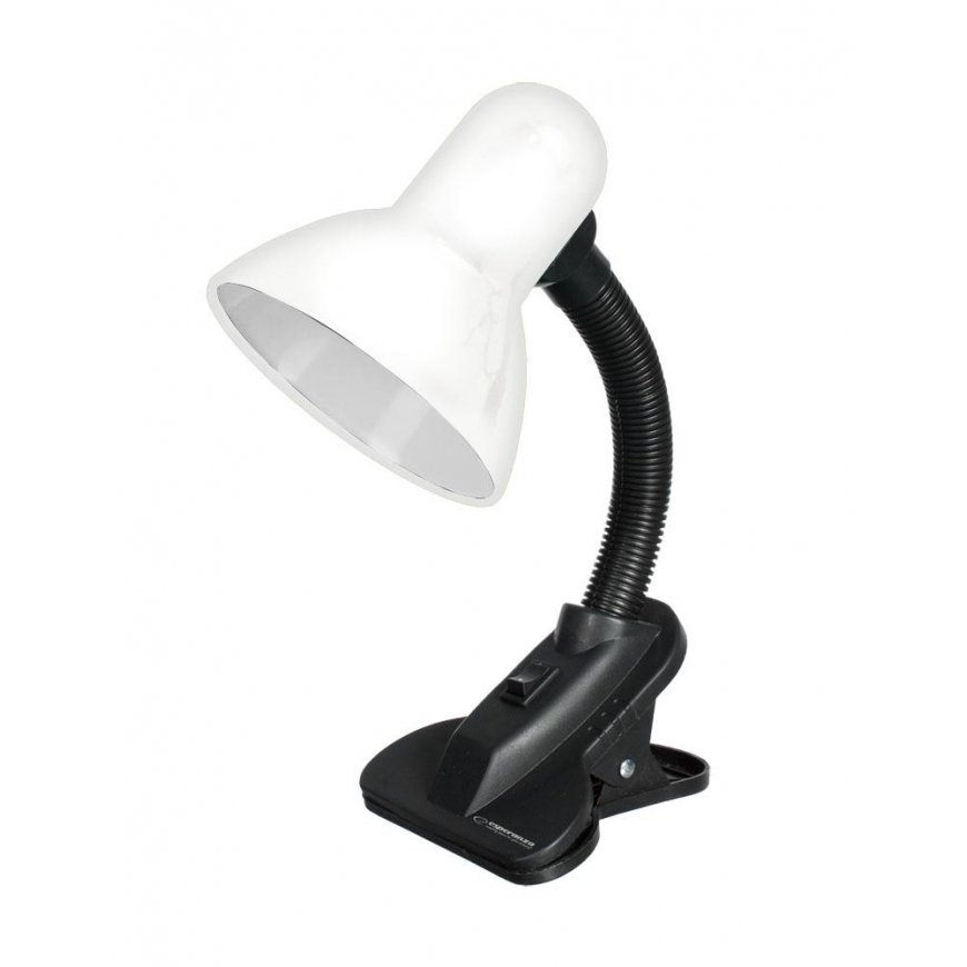 Table lamp Esperanza ELD106W Esperanza lampka birkowa e27 procyon white