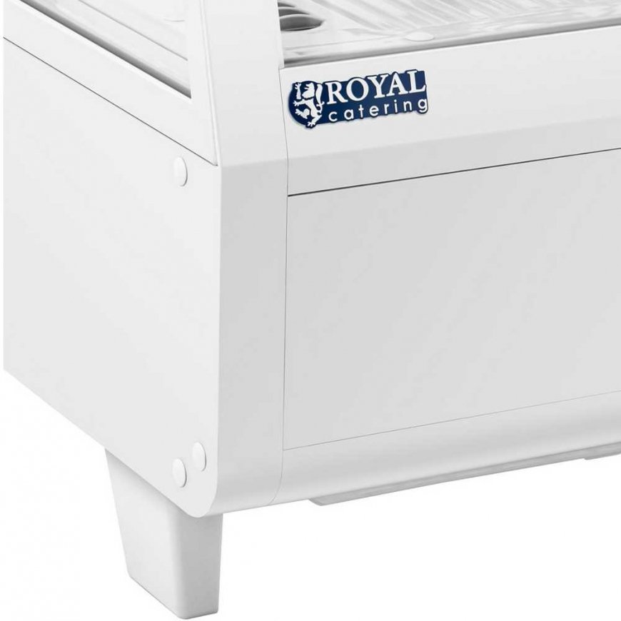 Refrigerator Royal Catering Refrigerator showcase, glass, 3 levels, 100 l - white – 4