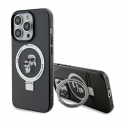 Case Karl Lagerfeld Ring Stand Karl&Choupette MagSafe case for iPhone 13 Pro Max - black Case Karl Lagerfeld Ring Stand Karl&Choupette MagSafe case for iPhone 13 Pro Max - black