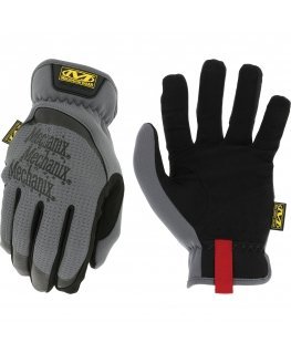 Mechanix Wear Gloves Mechanix FastFit® XL size. GRAY. Ruched cuff, faux leather, TrekDry®