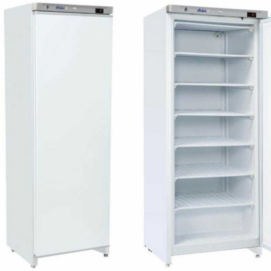 Šaldiklis Arktic 1 durų plieninė šaldiklio spintelė 600 l talpos nuo -23 iki -18C 436 W biudžeto eilutė - Hendi 236109
