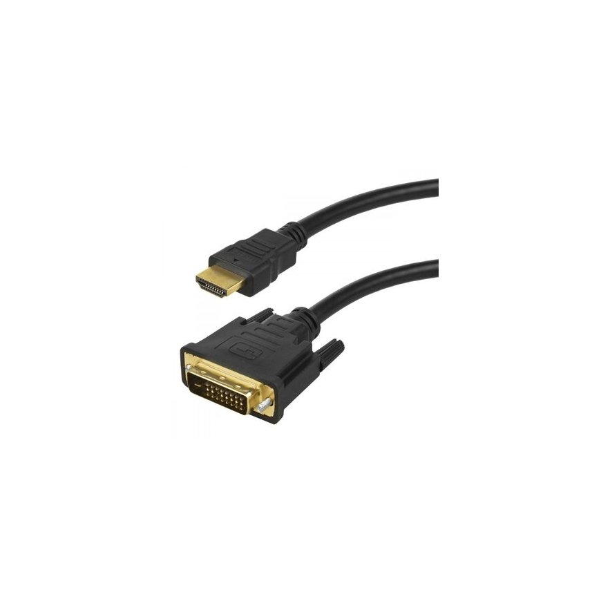 HDMI to DVI Cable 2m v1.4 Maclean MCTV-717CT