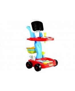 Lean Medical cart with accessory 22 items - several colors