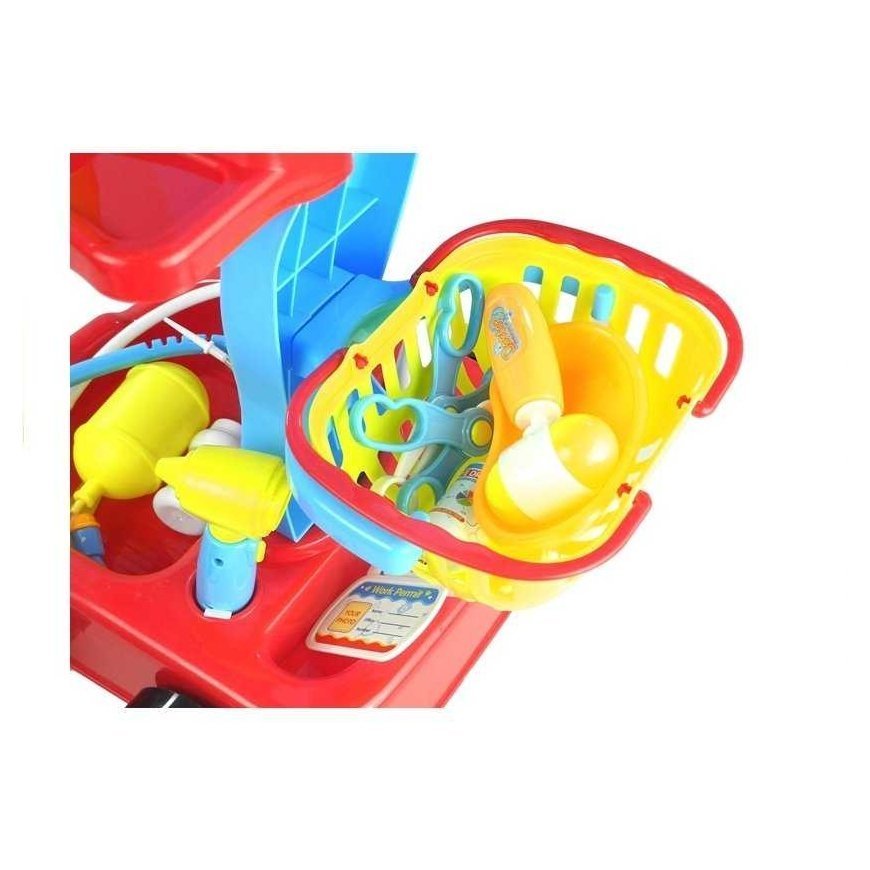 Lean Medical cart with accessory 22 items - several colors – 2