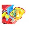 Lean Medical cart with accessory 22 items - several colors