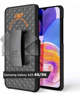 Fusion Clear View book case for Samsung Galaxy A42 5G black