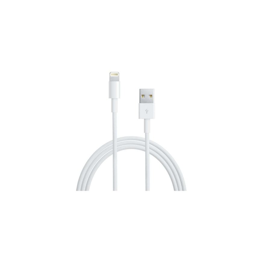 MD818 iPhone 5 Lightning Data Cable White (OOB Bulk) – 2