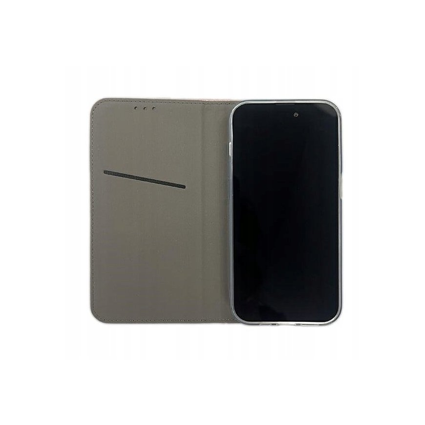 Etui Smart Magnet book Sam S23+ S916 różowo złoty|rose gold