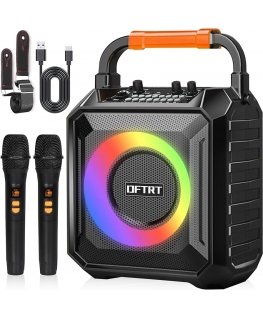 Goodbuy LED 360 karaoke microphone with speaker bluetooth | 5W |