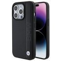 BMW BMHCP15L22RDPK iPhone 15 Pro 6.1" czarny|black hardcase Leat BMW BMHCP15L22RDPK iPhone 15 Pro 6.1" czarny|black hardcase Leat
