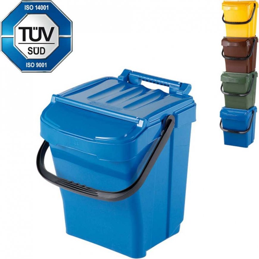 Sartori Ambiente URBA PLUS 40L waste sorting container - blue – 2